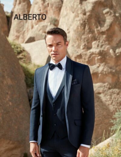 ALBERTO bleu marine